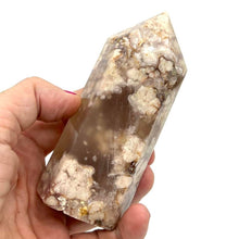 Load image into Gallery viewer, Flower Agate Crystal Tower Point Generator