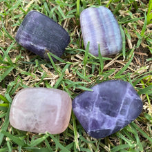 Load image into Gallery viewer, Fluorite Tumbled / Tumble Stone / Tumbles