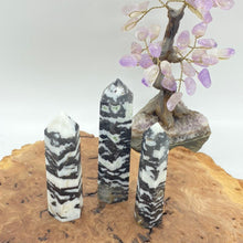 Load image into Gallery viewer, American Zebra Jasper Crystal Tower Point Generator