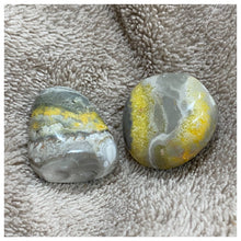 Load image into Gallery viewer, Bumble Bee Jasper Tumbled / Tumble Stone / Tumbles