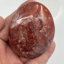 Load image into Gallery viewer, Fire Quartz Crystal Palm Stone Crystal