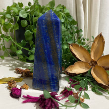 Load image into Gallery viewer, Lapis Lazuli Tower Point Crystal