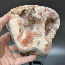 Load image into Gallery viewer, Pink Amethyst Cluster Specimen Raw Crystal Rock
