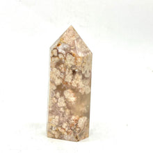 Load image into Gallery viewer, Flower Agate Crystal Tower Point Generator