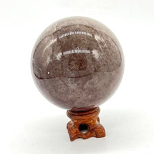 Load image into Gallery viewer, Strawberry Quartz Crystal Sphere Crystal Ball