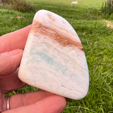 Load image into Gallery viewer, Caribbean Calcite Freeform Crystal Blue Crystal