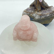 Load image into Gallery viewer, Rose Quartz Buddha Crystal Carving