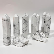 Load image into Gallery viewer, Howlite Crystal Tower