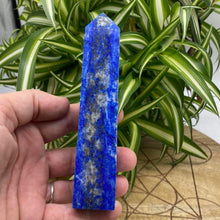 Load image into Gallery viewer, Lapis Lazuli Tower Point Crystal Generator Obelisk