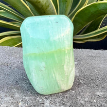 Load image into Gallery viewer, Pistachio Calcite Freeform Crystal Rock Green Crystal