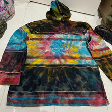 Load image into Gallery viewer, Boho Handmade Extra Large Festival Hippie Boho Tie Dye Tunic Hoodie