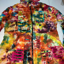 Load image into Gallery viewer, Nepalese Handmade Multi-Colour Cotton Hoodie Cardigan size XX Large