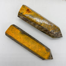 Load image into Gallery viewer, Bumble Bee Jasper Tower Point Polished Generator