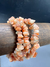 Load image into Gallery viewer, Sunstone Crystal Chip Bracelet