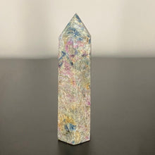 Load image into Gallery viewer, Ruby and Kyanite Crystal Tower point Generator