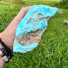 Load image into Gallery viewer, Aragonite Blue Aragonite Raw Stone / Crystal Specimen