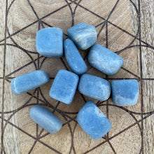 Load image into Gallery viewer, Angelite Tumbled / Tumble Stone / Tumbles
