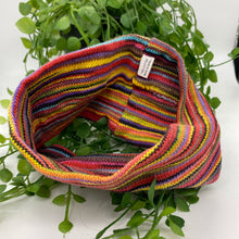 Load image into Gallery viewer, Boho Hippie Festival Double Knitted Colourful Headband