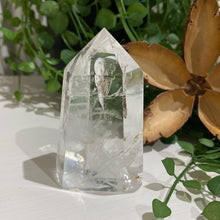 Load image into Gallery viewer, Clear Quartz Crystal Tower Point Generator