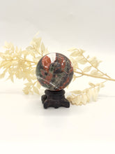 Load image into Gallery viewer, Money Agate Crystal Sphere Agate Crystal Ball