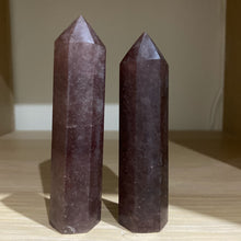 Load image into Gallery viewer, Strawberry Calcite Crystal Tower Point Generator