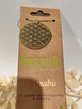 Load image into Gallery viewer, Incense Cones Hand Made Organic Goodness Cannabis Scent Incense cones Supreme quality incense