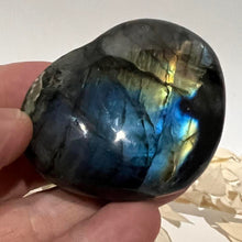 Load image into Gallery viewer, Labradorite Crystal Heart with Great Flash Labradorite Crystal Heart