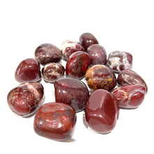 Load image into Gallery viewer, Brecciated Jasper Tumbled / Tumble Stone / Tumbles
