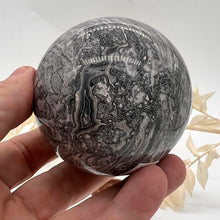 Load image into Gallery viewer, Picasso Jasper Crystal Sphere Crystal Ball Specimen Gift