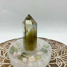 Load image into Gallery viewer, Natural Smokey Citrine Crystal Tower Point Generator