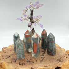 Load image into Gallery viewer, African Bloodstone Crystal Tower Point Generator