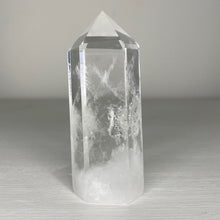 Load image into Gallery viewer, Clear Quartz Crystal Tower Point Generator
