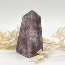 Load image into Gallery viewer, Lepidolite Crystal Tower Generator Point Gift for Her