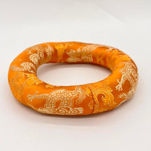 Load image into Gallery viewer, Hand Made Fabric Donut 12cm Singing Bowl Sound Healing Nepalese