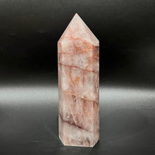 Load image into Gallery viewer, Large fire Quartz Crystal Tower Point Generator