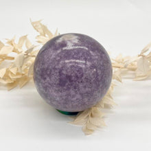 Load image into Gallery viewer, Lepidolite Crystal Sphere Crystal Ball Gift
