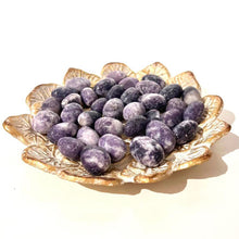 Load image into Gallery viewer, Lepidolite Tumbled / Tumble Stone Crystal Tumbles Purple Crystal