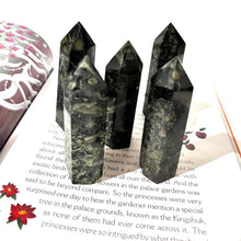 Load image into Gallery viewer, Kambaba Jasper Crystal Tower Point Generator