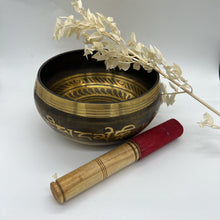 Load image into Gallery viewer, Tibetan Brass Singing Bowl 15cmSound Healing Bowl