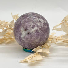Load image into Gallery viewer, Lepidolite Crystal Sphere Crystal Ball Gift