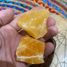 Load image into Gallery viewer, Orange Calcite Raw Crystal Rock