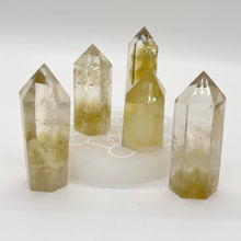 Load image into Gallery viewer, Citrine Tower Point Generator Natural Crystal Yellow Crystal