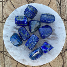 Load image into Gallery viewer, Lapis Lazuli Tumbled / Tumble Stone / Tumbles
