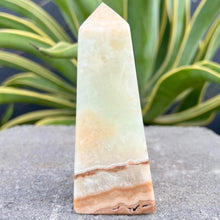 Load image into Gallery viewer, Caribbean Calcite Tower Point Generator Obelisk Gift For Her