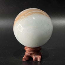 Load image into Gallery viewer, Caribbean Blue Calcite Crystal Sphere ball
