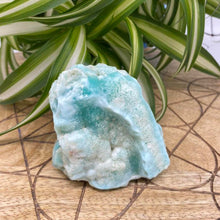Load image into Gallery viewer, Aragonite Blue Aragonite Raw Stone / Crystal Specimen
