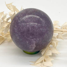 Load image into Gallery viewer, Lepidolite Crystal Sphere Crystal Ball Gift