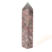 Load image into Gallery viewer, Plum Blossom Pink Tourmaline Crystal Tower Point Generator
