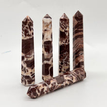 Load image into Gallery viewer, Zebra Stone Crystal Tower point Generator Gift