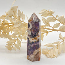 Load image into Gallery viewer, Chevron Amethyst Crystal Tower Point Generator